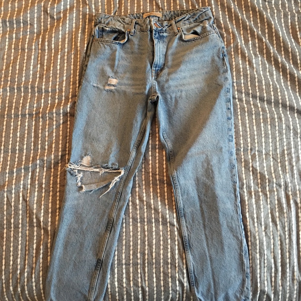 Zara High rise blue Jeans 29
